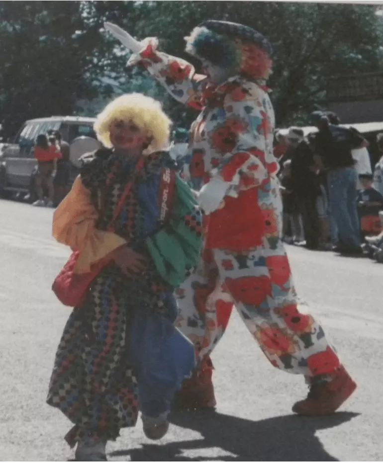 Pioneer days clowns